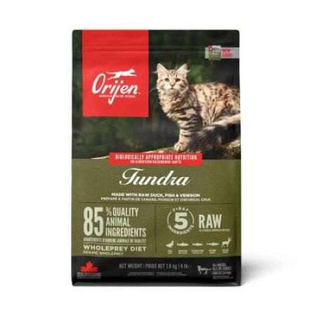 Orijen Tundra Kedi Maması 1,8 kg - Tüm Irk ve Yaşam Evreleri İçin