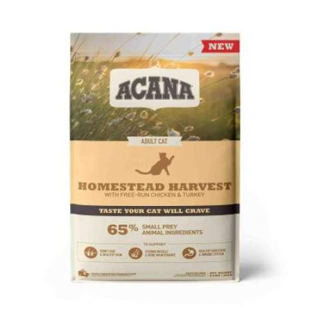 Acana Homestead Harvest Yetişkin Kedi Maması 4,5 kg