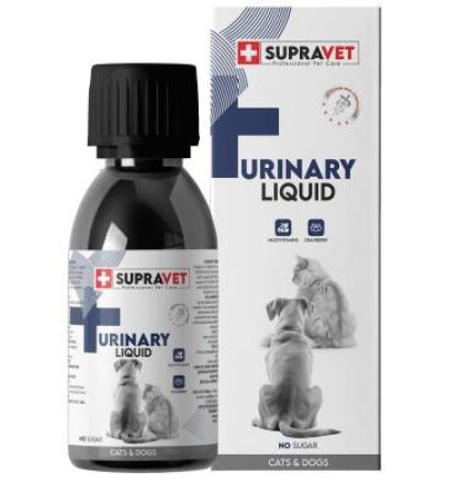 Supravet Urinary Kedi Ve Köpek İçin İdrar Sağlığı Sistem Destekleyici Sıvı Damla 100ml