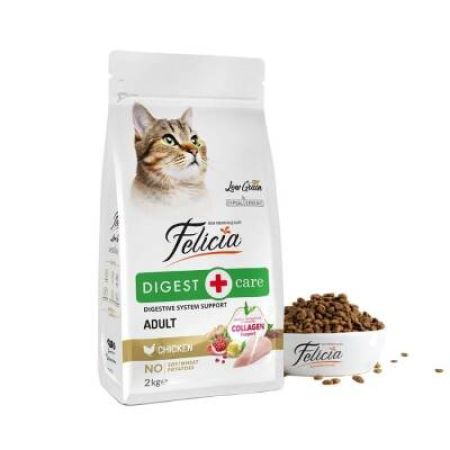Felicia Tavuklu Az Tahıllı HypoAllergenic Yetişkin Kedi Maması 2 kg