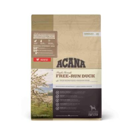 Acana Singles Free-Run Duck Ördekli Tahılsız Yetişkin Köpek Mamas 2 kg