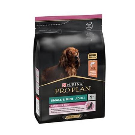 Pro Plan Sensitive Skin Somonlu Küçük Irk Yetişkin Köpek Maması 3 kg