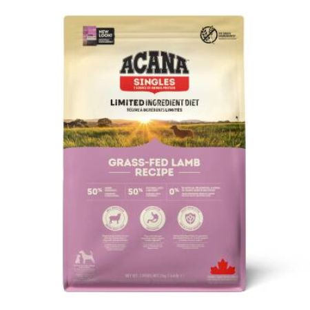 Acana Grass-Fed Lamb Kuzu Etli ve Elmalı Tahılsız Yetişkin Köpek Maması 2 kg