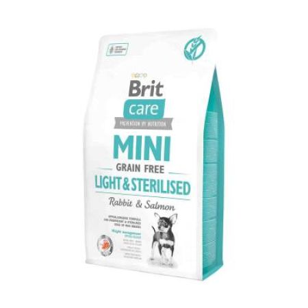 Brit Care Mini Light Kilolu Kısırlaştırılmış Köpekler İçin Tahılsız Hipoalerjenik Köpek Maması 2 kg