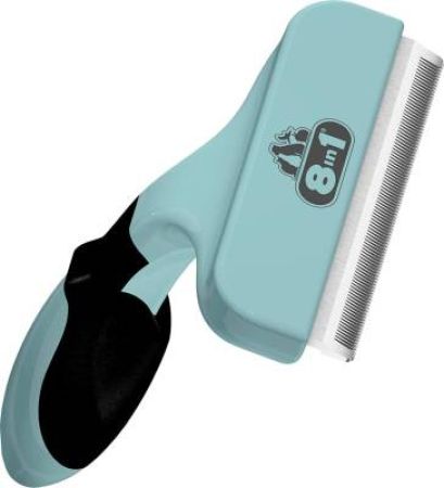 8in1 Perfect Coat DeShedder Furminator Büyük Irk Köpek Tarağı Large