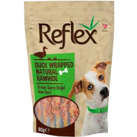 Reflex Ördek Etli Natural Kemik Köpek Ödül Maması 80 gr