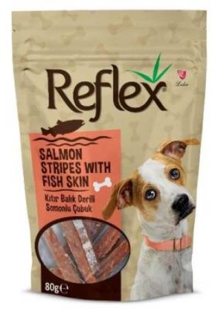 Reflex Köpek Ödülü Somon Çıtırları 80 Gr