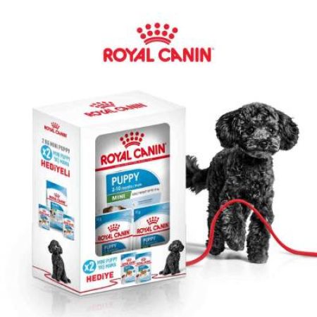 Royal Canin Mini Puppy Küçük Irk Yavru Köpek Maması 2 kg ( 2 Adet Royal Canin Pouch Hediyeli)