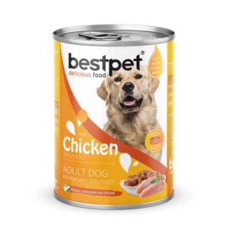 Bestpet Gravy Tavuklu Yetişkin Köpek Konservesi 400 gr