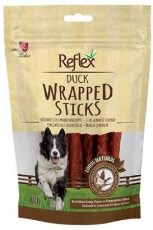 Reflex Wrapped Sticks Ördekli Köpek Ödül Çubukları 80gr