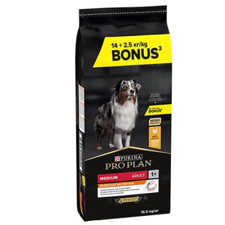 Pro Plan Medium Adult Sensitive Digestion Tavuklu Orta Irk Yetişkin Köpek Maması 16,5 Kg 