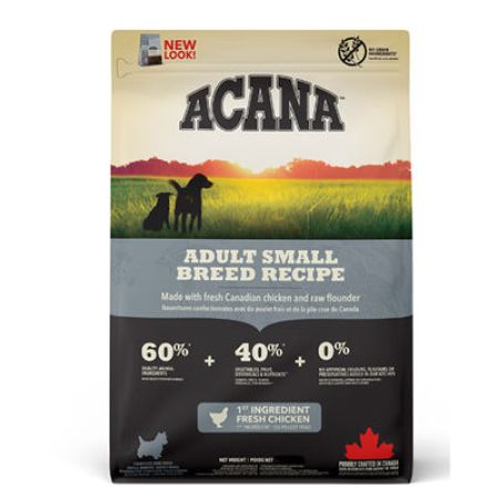 Acana Heritage Adult Small Breed Küçük Irk Tahılsız Yetişkin Köpek Maması 2 Kg 