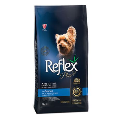 Reflex Plus Mini Small Somonlu Küçük Irk Yetişkin Köpek Maması 8 Kg 