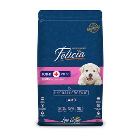 Felicia Hypoallergenic Medium Large Kuzulu Düşük Tahıllı Yavru Köpek Maması 3 Kg 