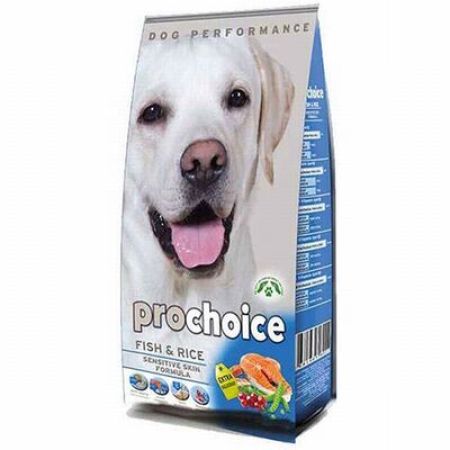 Pro Choice Sensitive Skin Balıklı ve Pirinçli Yetişkin Köpek Maması 12 Kg 