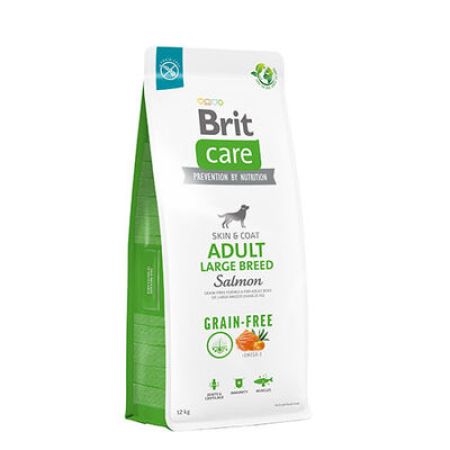 Brit Care Skin Coat Adult Large Breed Somonlu Büyük Irk Tahılsız Yetişkin Köpek Maması 12 Kg 