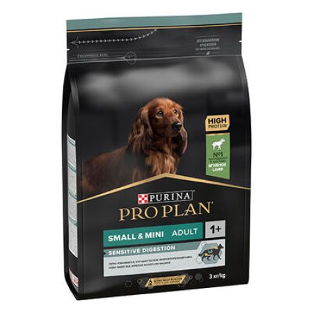 Pro Plan Small & Mini Adult Sensitive Digestion Kuzulu Küçük Irk Yetişkin Köpek Maması 3 Kg 