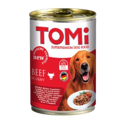 Tomi Sığır Etli Köpek Konservesi 400 Gr