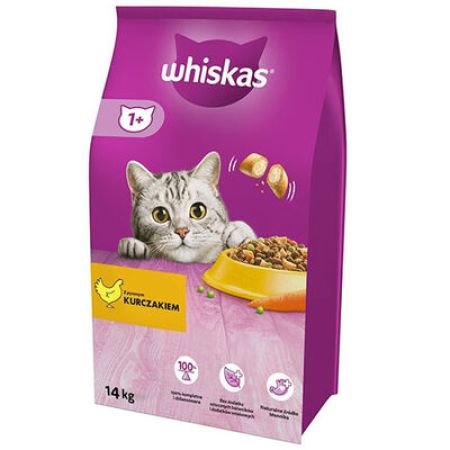 Whiskas Tavuklu ve Sebzeli Yetişkin Kedi Maması 14 Kg 