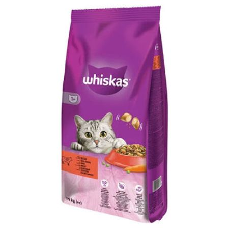 Whiskas Biftekli Yetişkin Kedi Maması 14 Kg 