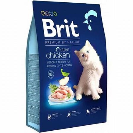 Brit Premium By Nature Kitten Tavuklu Yavru Kedi Maması 8 Kg 