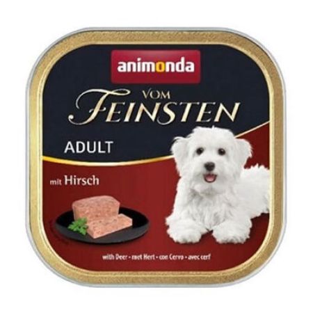 Animonda Vom Feinsten Geyik Etli Yetişkin Köpek Konservesi 150 Gr 