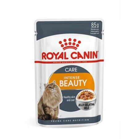 Royal Canin İntense Beauty Jelly Pouch Yetişkin Kedi Konservesi 6 Adet 85 Gr 