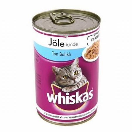 Whiskas Gravy Soslu Ton Balıklı Yetişkin Kedi Konservesi 24 Adet 400 Gr 