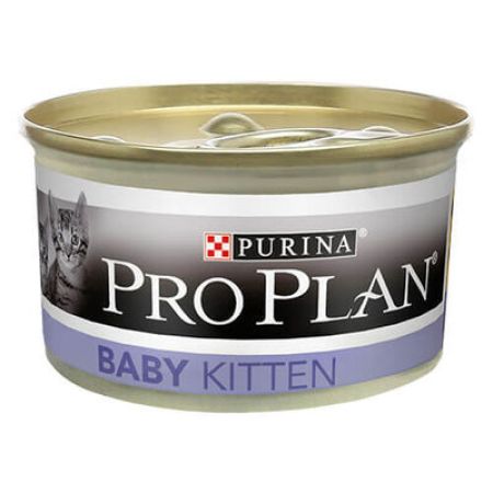 Pro Plan Baby Kitten Tavuklu Yavru Kedi Konservesi 12 Adet 85 Gr 