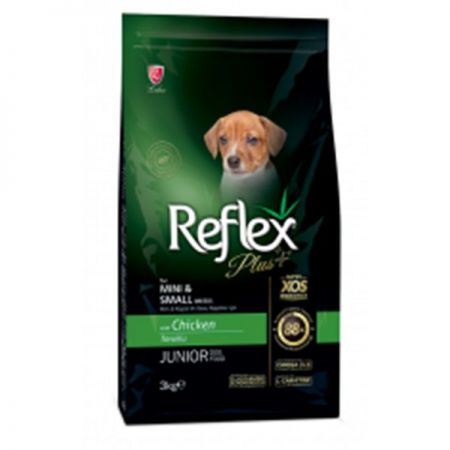 Reflex Plus Puppy Tavuklu Küçük Irk Yavru Köpek Maması 3 Kg