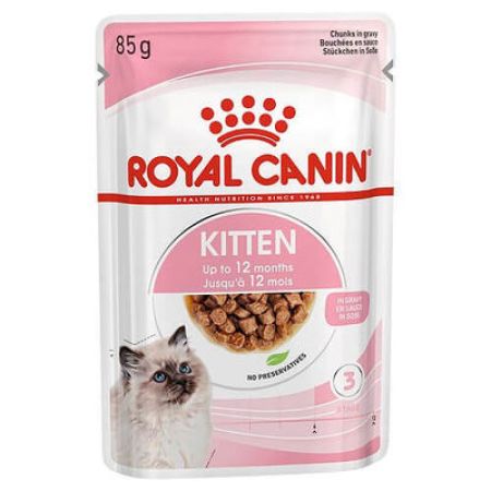 Royal Canin Pouch Kitten Gravy Yavru Kedi Konservesi 6 Adet 85 Gr 