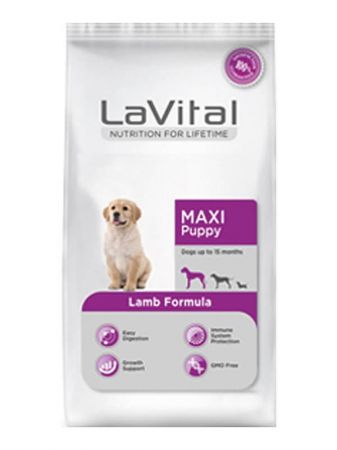 Lavital Büyük Irk Kuzu Etli Yavru Köpek Maması 3 Kg