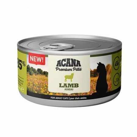 Acana Premium Pate Kuzu Etli Ezme Yetişkin Kedi Konservesi 85 Gr 