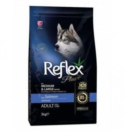 Reflex Plus Somonlu Köpek Maması 3 Kg