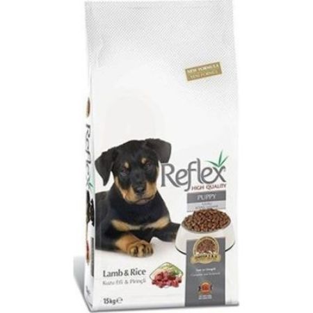 Reflex Kuzulu Yavru Kuru Köpek Maması 15 Kg