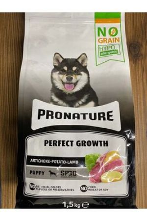 pronature Hypo-allergenic Kuzulu Enginarlı Ve Patatesli Tahılsız Yavru Köpek Maması 1,5kg