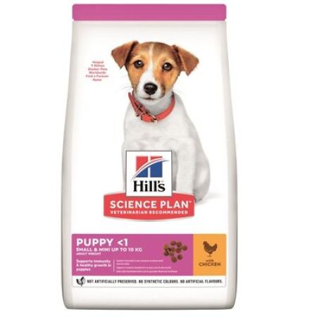 Hills Puppy Small Mini Küçük Irk Tavuklu Yavru Köpek Maması 3 Kg