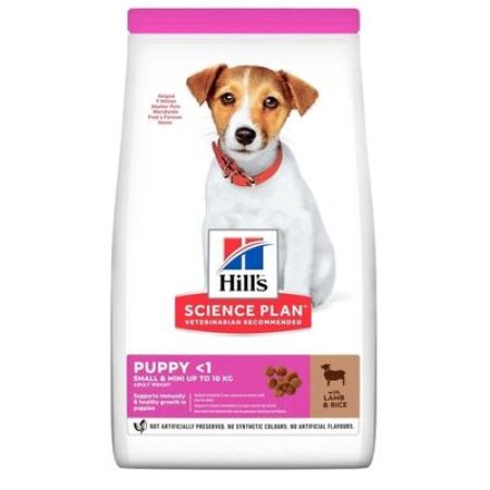 Hills Puppy Kuzulu ve Pirinçli Küçük Irk Yavru Köpek Maması 1,5kg