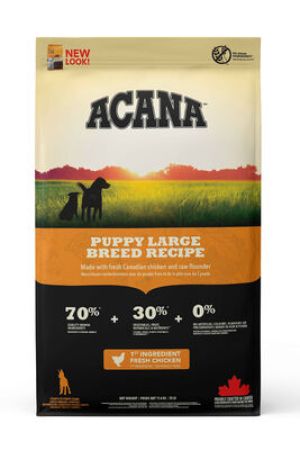 Acana Puppy Large Tahılsız Tavuklu Ve Balıklı Yavru Köpek Maması 11.4 Kg