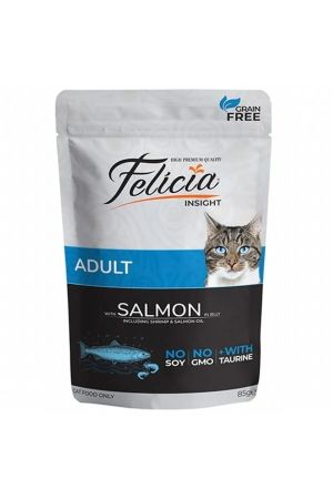 Felicia Tahılsız Somon Balıklı Kedi Yaş Maması 85 Gr