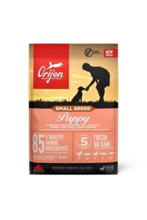 Orijen Puppy Small Breed Köpek maması 4.5 kg – Küçük ırk yavru köpekler için