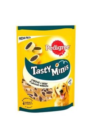 Pedıgree® Tasty Minis Sığır Ve Peynir Lezzetli Köpek Ödül Maması 140g