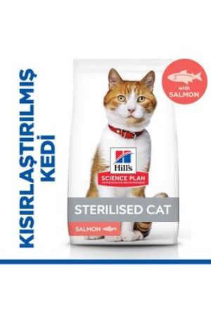 HİLL'S SCIENCE PLAN Somonlu Kısırlaştırılmış Yetişkin Kedi Maması 8+2 kg