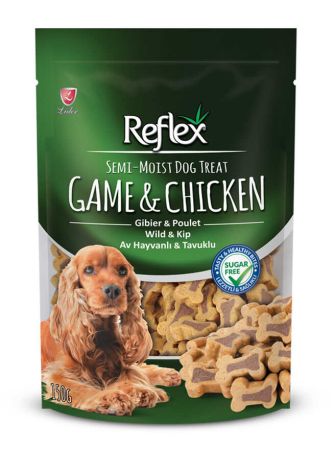 Reflex Av Hayvanlı ve Tavuklu Köpek Ödül Maması 150gr