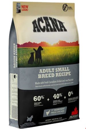 Acana Adult Small Breed Tahılsız Tavuk ve Balıklı Küçük Irk Yetişkin Köpek Maması 2kg