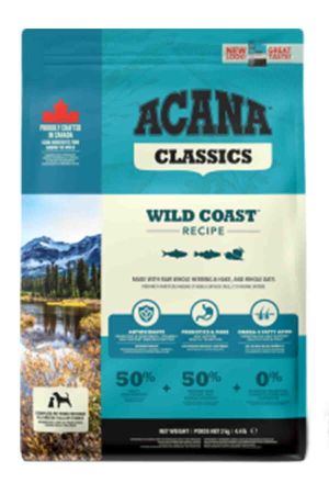 Acana Wild Coast Tahılsız Balıklı Köpek Maması   2kg