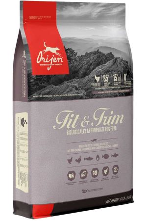 Orijen Fit & Trim Fazla Kilolu Köpekler için Tahılsız Yetişkin Köpek Maması 11,4kg