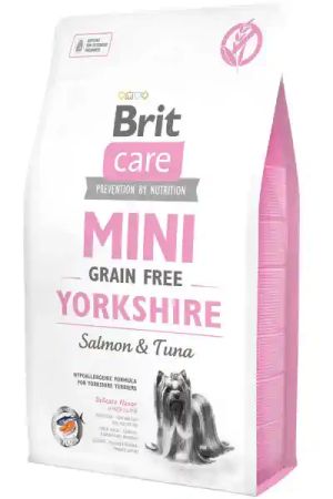 Brit Care Mini Yorkshire Tahılsız Somon ve Ton Balıklı Yetişkin Köpek Maması 2kg