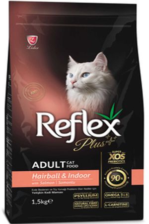 Reflex Plus Somonlu Hairball Yetişkin Kedi Maması 1,5kg