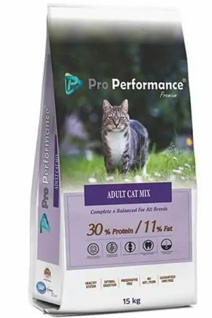 Pro Performance Premium Tavuk, Biftek ve Karidesli Yetişkin Kedi Maması 15kg